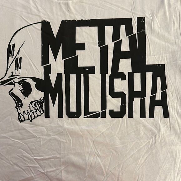 Metal Mulisha White and Black Short Sleeve Tee - Picture 1 of 2